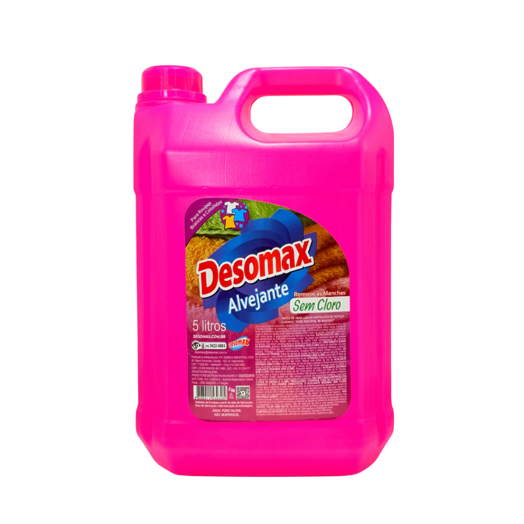 alvejante sem cloro desomax 5 litros